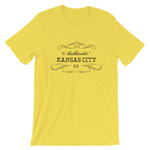 Kansas - Kansas City KS - Short-Sleeve Unisex T-Shirt - "Authentic"