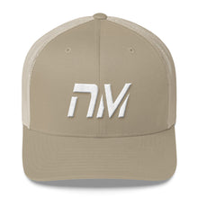 New Mexico - Mesh Back Trucker Cap - White Embroidery - NM - Many Hat Color Options Available