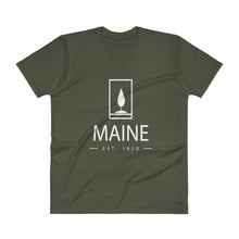 Maine - V-Neck T-Shirt - Established