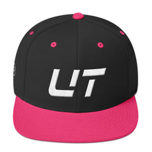 Utah - Flat Brim Hat - White Embroidery - UT - Many Hat Color Options Available