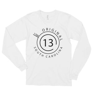 South Carolina - Long sleeve t-shirt (unisex) - Original 13