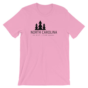 North Carolina - Short-Sleeve Unisex T-Shirt - Established
