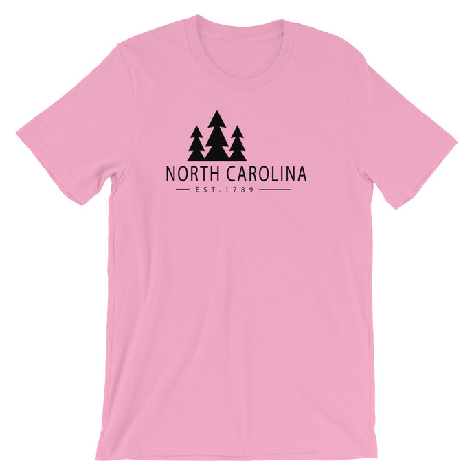 North Carolina - Short-Sleeve Unisex T-Shirt - Established