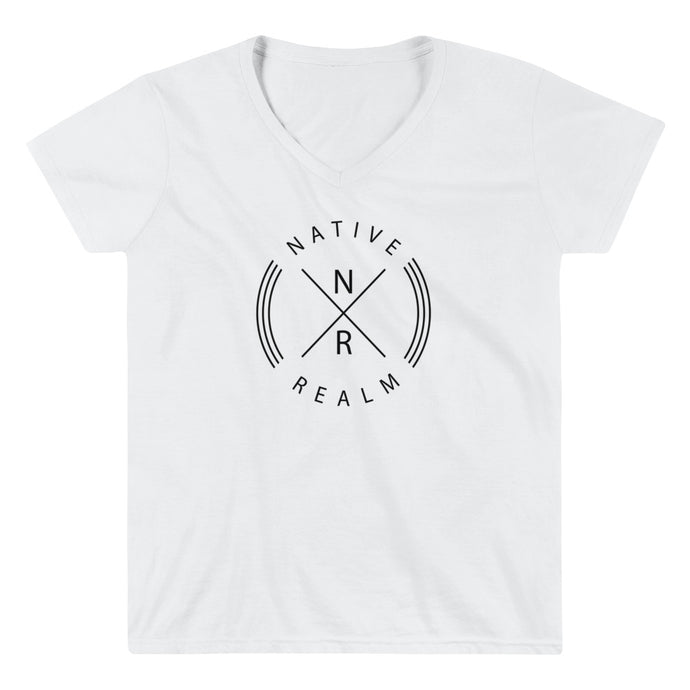 Native Realm - Women's Casual V-Neck Shirt - NR2