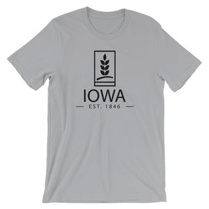 Iowa - Short-Sleeve Unisex T-Shirt - Established