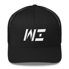Wisconsin - Mesh Back Trucker Cap - White Embroidery - WI - Many Hat Color Options Available