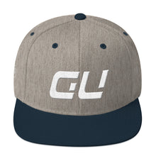 Guam - Flat Brim Hat - White Embroidery - GU - Many Hat Color Options Available