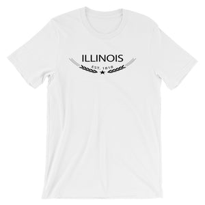 Illinois - Short-Sleeve Unisex T-Shirt - Established