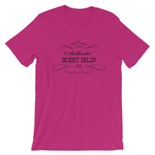 New York - West Islip NY - Short-Sleeve Unisex T-Shirt - "Authentic" T-Shirt
