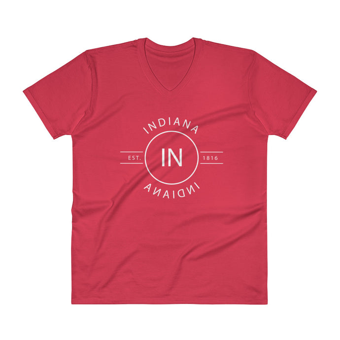 Indiana - V-Neck T-Shirt - Reflections