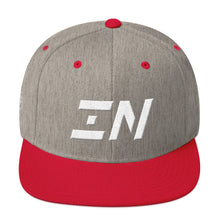 Indiana - Flat Brim Hat - White Embroidery - ID - Many Hat Color Options Available