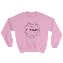 Virginia - Crewneck Sweatshirt - Latitude & Longitude