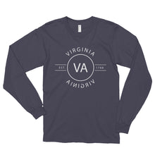 Virginia - Long sleeve t-shirt (unisex) - Reflections