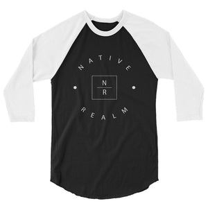 Native Realm - 3/4 Sleeve Unisex Raglan Shirt - NR1