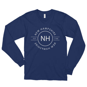 New Hampshire - Long sleeve t-shirt (unisex) - Reflections