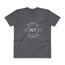 Wyoming - V-Neck T-Shirt - Reflections