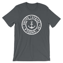USA Designs - Short-Sleeve Unisex T-Shirt - Anchor