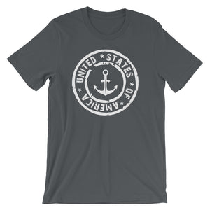 USA Designs - Short-Sleeve Unisex T-Shirt - Anchor