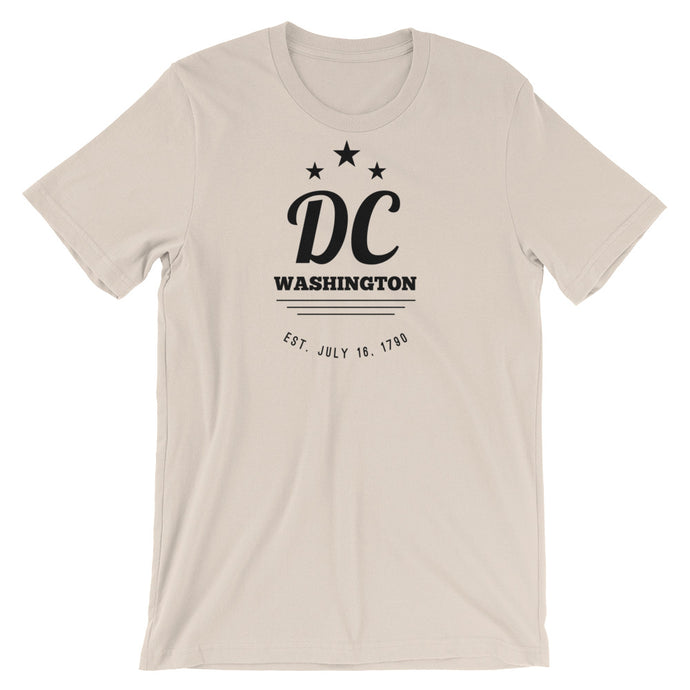 Washington DC - Short-Sleeve Unisex T-Shirt - Established