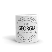 Georgia - Mug - Latitude & Longitude