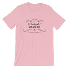 Rhode Island - Warwick RI - Short-Sleeve Unisex T-Shirt - "Authentic"