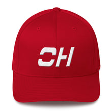 Ohio - Structured Twill Cap - White Embroidery - OH - Many Hat Color Options Available