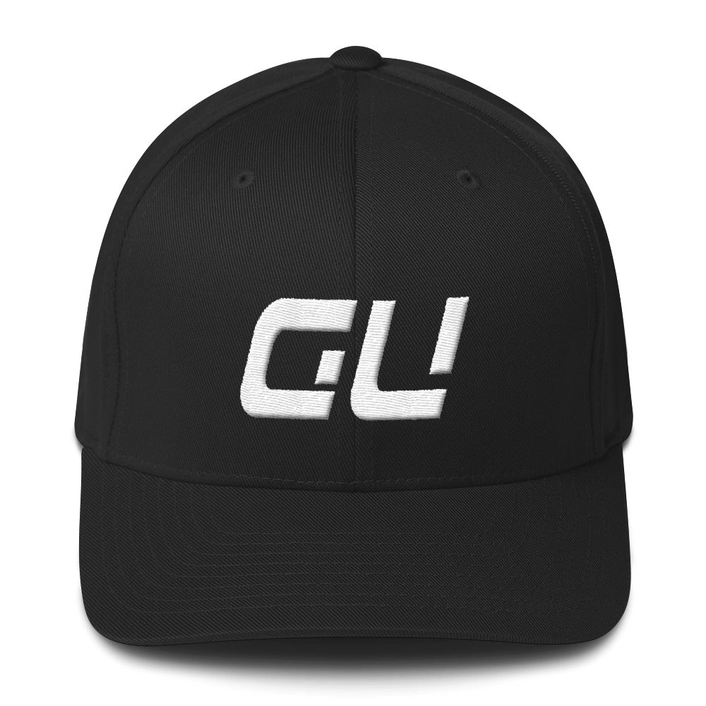 Guam - Structured Twill Cap - White Embroidery - GU - Many Hat Color Options Available
