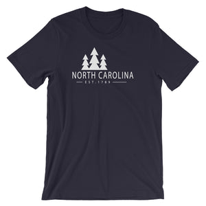 North Carolina - Short-Sleeve Unisex T-Shirt - Established