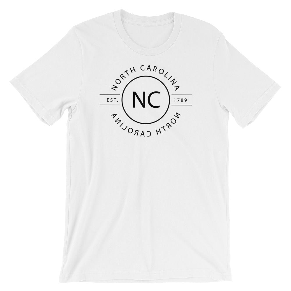 North Carolina - Short-Sleeve Unisex T-Shirt - Reflections