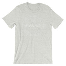 Wisconsin - Short-Sleeve Unisex T-Shirt - Latitude & Longitude