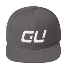 Guam - Flat Brim Hat - White Embroidery - GU - Many Hat Color Options Available