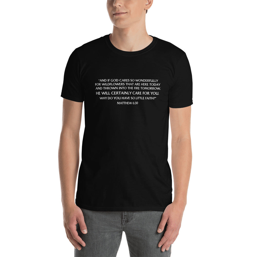 Margo's Collection - Matthew 6:30 - Short-Sleeve Unisex T-Shirt