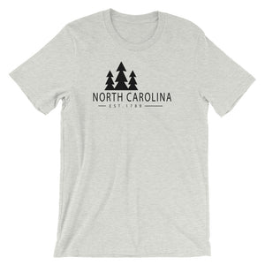 North Carolina - Short-Sleeve Unisex T-Shirt - Established