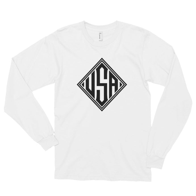 USA Designs - Long sleeve t-shirt (unisex) - Diamond