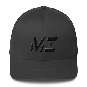Michigan - Structured Twill Cap - Black Embroidery - TX - Many Hat Color Options Available