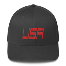 USA Designs - Embroidered Structured Twill Cap - USA