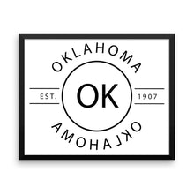 Oklahoma - Framed Print - Reflections