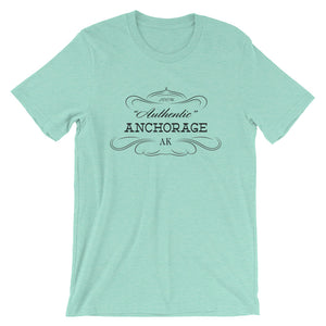 Alaska - Anchorage AK - Short-Sleeve Unisex T-Shirt - "Authentic"
