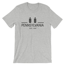 Pennsylvania - Short-Sleeve Unisex T-Shirt - Established