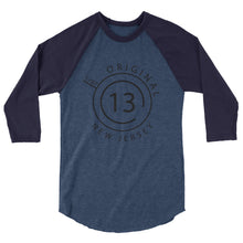 New Jersey - 3/4 Sleeve Raglan Shirt - Original 13