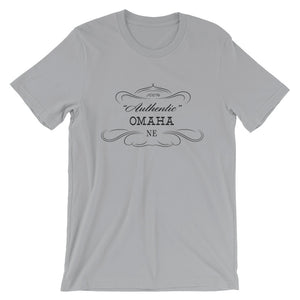 Nebraska - Omaha NE - Short-Sleeve Unisex T-Shirt - "Authentic"