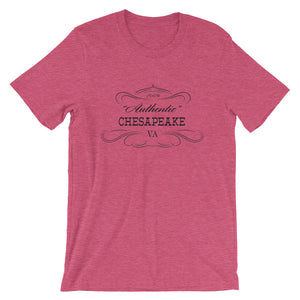 Virginia - Chesapeake VA - Short-Sleeve Unisex T-Shirt - "Authentic"