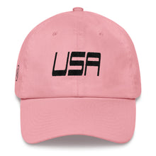 USA Designs - Embroidered Low Profile Cotton Hat - USA
