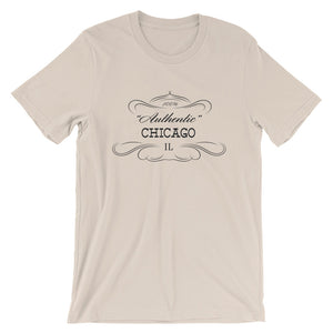 Illinois - Chicago IL - Short-Sleeve Unisex T-Shirt - "Authentic"