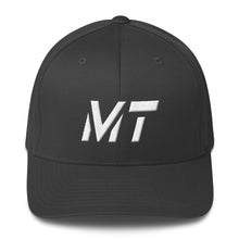 Montana - Structured Twill Cap - White Embroidery - MT - Many Hat Color Options Available
