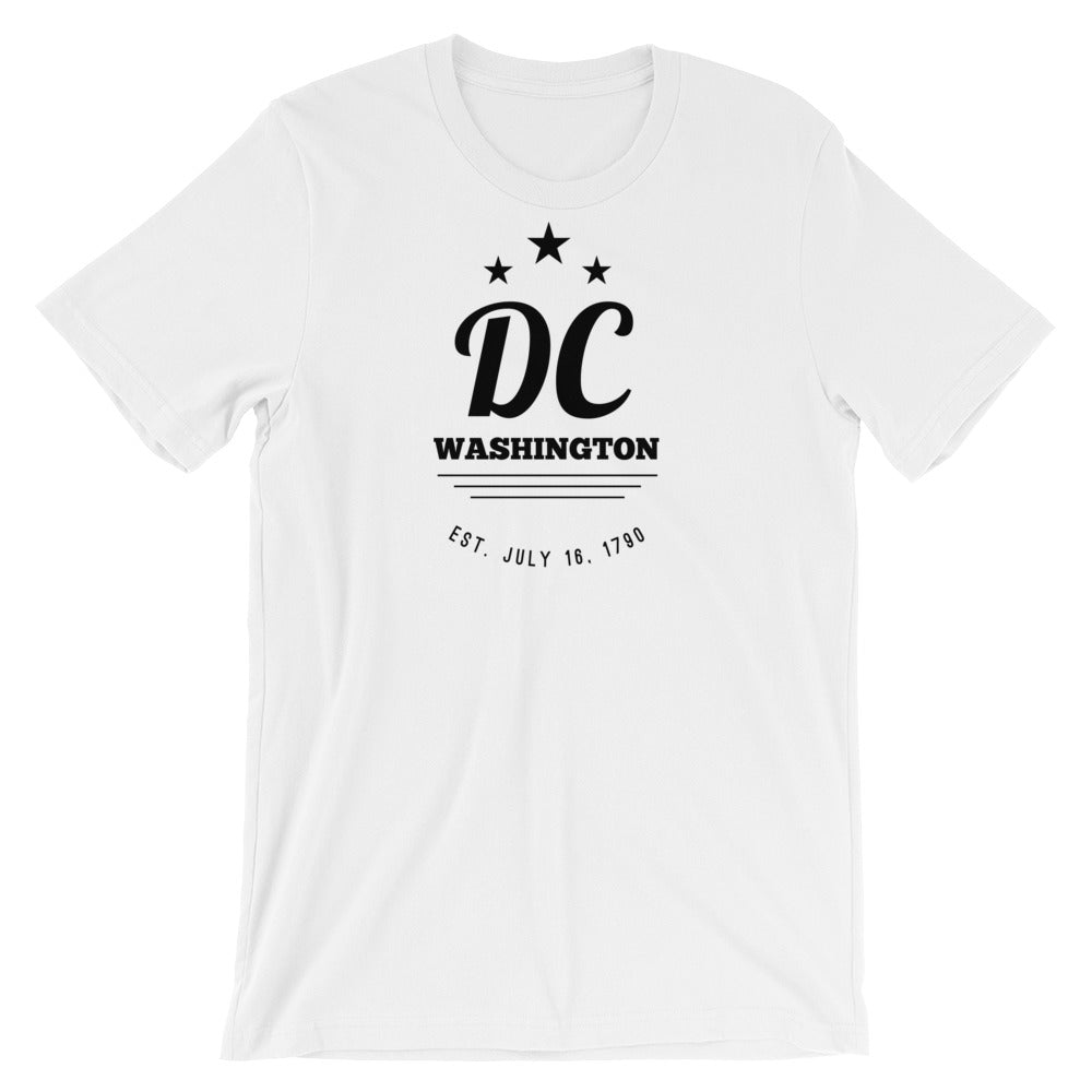 Washington DC - Short-Sleeve Unisex T-Shirt - Established