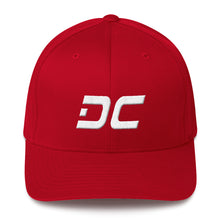 Washington DC - Structured Twill Cap - White Embroidery - DC - Many Hat Color Options Available