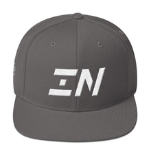 Indiana - Flat Brim Hat - White Embroidery - ID - Many Hat Color Options Available