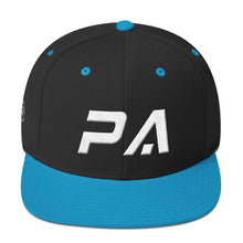 Pennsylvania - Flat Brim Hat - White Embroidery - PA - Many Hat Color Options Available