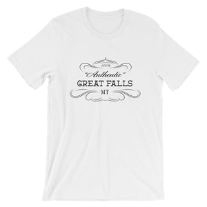 Montana - Great Falls MT - Short-Sleeve Unisex T-Shirt - "Authentic"